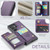 Samsung Galaxy S23 Ultra 5G CaseMe C22 Card Slots Holder RFID Anti-theft Phone Case - Purple