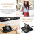 Samsung Galaxy S23 Ultra 5G CaseMe C30 Multifunctional Leather Phone Case - Black