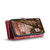 Samsung Galaxy S23+ 5G CaseMe 008 Detachable Multifunctional Leather Phone Case - Red