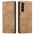 Samsung Galaxy S23+ 5G CaseMe 013 Multifunctional Horizontal Flip Leather Phone Case - Brown