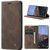 Samsung Galaxy S23+ 5G CaseMe 013 Multifunctional Horizontal Flip Leather Phone Case - Coffee