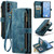 Samsung Galaxy S23+ 5G CaseMe C30 Multifunctional Leather Phone Case - Blue