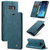 CaseMe-013 Multifunctional Retro Frosted Horizontal Flip Leather Case with Card Slot & Holder & Wallet Galaxy S8 - Blue