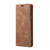CaseMe-013 Multifunctional Retro Frosted Horizontal Flip Leather Case with Card Slot & Holder & Wallet Galaxy S8 Plus - Brown