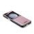 Samsung Galaxy Z Flip5 CaseMe 003 PU + PC Business Style Crazy Horse Texture Leather Phone Case - Pink