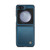 Samsung Galaxy Z Flip5 CaseMe 023 Butterfly Buckle Litchi Texture RFID Anti-theft Leather Phone Case - Blue