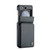 Samsung Galaxy Z Flip5 CaseMe C22 PC+TPU Business Style RFID Anti-theft Leather Phone Case - Black