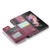 Samsung Galaxy Z Fold3 5G CaseMe C22 PC+TPU Business Style RFID Anti-theft Leather Phone Case - Wine Red