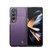 Samsung Galaxy Z Fold4 5G CaseMe C22 PC+TPU Business Style RFID Anti-theft Leather Phone Case - Purple
