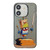 iPhone 11 Animal Pattern Oil Painting Series PC + TPU Phone Case - Clown