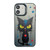 iPhone 12 Cute Animal Pattern Series PC + TPU Phone Case - Black Cat