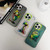 iPhone 12 Double Layer Color Silver Series Animal Oil Painting Phone Case - Robot