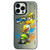 iPhone 12 Pro Max Double Layer Color Silver Series Animal Oil Painting Phone Case - Duck Rush