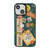 iPhone 13 Cute Animal Pattern Series PC + TPU Phone Case - Notes iPhone 13 Cute Animal Pattern Series PC + TPU Phone Case - Notes