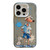 iPhone 14 Pro Max Animal Pattern Oil Painting Series PC + TPU Phone Case - Wolf