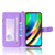 Moto G Stylus 5G 2021 Litchi Texture Zipper Leather Phone Case - Purple