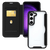 AMPD - TPU / Acrylic Flip Wallet Magsafe Case for Samsung Galaxy S24 - Black