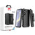 MyBat Pro Antimicrobial Maverick Series Case with Holster for Samsung Galaxy S24 - Black / Black