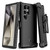MyBat Pro Antimicrobial Maverick Series Case with Holster for Samsung Galaxy S24 Ultra - Black / Black