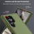 MyBat Pro Antimicrobial Maverick Series Case with Holster for Samsung Galaxy S24 Ultra - Army Green / Black