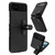 MyBat Leather Protector Case (with Lanyard) for Motorola razr (2023) - Black