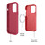 MyBat Pro Fuse Series w/ MagSafe Case for Apple iPhone 14 Pro Max - Red