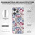 MyBat Pro Mood Series Case (with Diamonds) for Boost Celero 5G Plus (2024) - Floral Gems