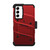 ZIZO BOLT Bundle Galaxy S24 Plus Case with TempeRed Glass - Red