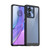 Motorola Edge 2023 Global Colorful Series Acrylic Hybrid TPU Phone Case - Black