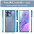 Motorola Edge 2023 Global Colorful Series Acrylic Hybrid TPU Phone Case - Transparent Blue