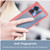 Motorola Edge 2023 US Colorful Series Acrylic Hybrid TPU Phone Case - Red