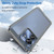 Motorola Edge 2023 US Colorful Series Acrylic Hybrid TPU Phone Case - Transparent Grey
