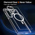 Samsung Galaxy S24 Ulltra 5G MagSafe Clear Acrylic Hybrid TPU Phone Case - Pink