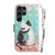 Samsung Galaxy S24 Ultra 5G 3D Colored Horizontal Flip Leather Phone Case - Black White Cat Samsung Galaxy S24 Ultra 5G 3D Colored Horizontal Flip Leather Phone Case - Black White Cat