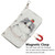 Samsung Galaxy S24 Ultra 5G 3D Colored Horizontal Flip Leather Phone Case - Cute Cat