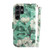 Samsung Galaxy S24 Ultra 5G 3D Colored Horizontal Flip Leather Phone Case - Watercolor Flower