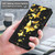 Samsung Galaxy S24 Ultra 5G 3D Painting Pattern Flip Leather Phone Case - Gold Butterfly