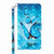 Samsung Galaxy S24 Ultra 5G 3D Painting Pattern Flip Leather Phone Case - Three Butterflies