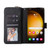Samsung Galaxy S24 Ultra 5G 9-Card Slots Zipper Wallet Bag Leather Phone Case - Black