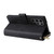 Samsung Galaxy S24 Ultra 5G 9-Card Slots Zipper Wallet Bag Leather Phone Case - Black