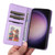 Samsung Galaxy S24 Ultra 5G BETOPNICE BN-005 2 in 1 Detachable Imitate Genuine Leather Phone Case - Light Purple