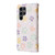 Samsung Galaxy S24 Ultra 5G Bronzing Painting RFID Leather Case - Bloosoming Flower
