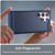 Samsung Galaxy S24 Ultra 5G Brushed Texture Carbon Fiber TPU Phone Case - Blue