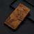Samsung Galaxy S24 Ultra 5G Butterfly Cat Embossing Flip Leather Phone Case - Brown