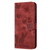 Samsung Galaxy S24 Ultra 5G Butterfly Cat Embossing Flip Leather Phone Case - Red