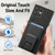 Samsung Galaxy S24 Ultra 5G Carbon Fiber Card Bag Fold Stand Phone Case - Black