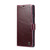 Samsung Galaxy S24 Ultra 5G CaseMe 003 Crazy Horse Texture Flip Leather Phone Case - Mulberry Red
