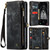 Samsung Galaxy S24 Ultra 5G CaseMe 008 Detachable Multifunctional Leather Phone Case - Black