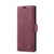 Samsung Galaxy S24 Ultra 5G CaseMe 013 Multifunctional Horizontal Flip Leather Phone Case - Wine Red