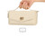 Samsung Galaxy S24 Ultra 5G Crossbody Multi-functional Zipper Wallet Litchi Leather Phone Case - Beige